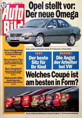 Deckblatt Auto Bild (51/1993)
